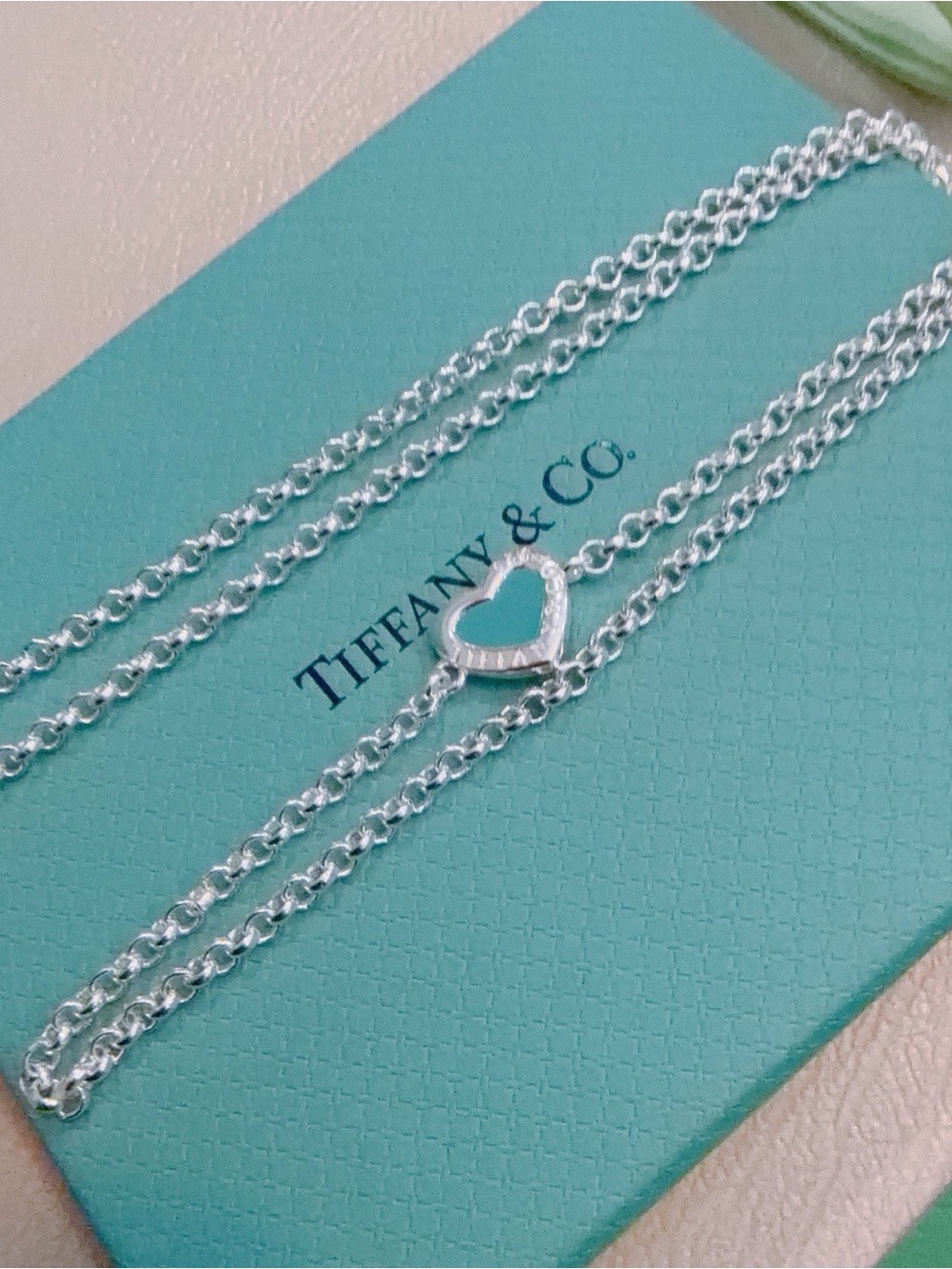 Tiffany & Co. Silver Open Heart Necklace - Sterling Silver Heart Pendant